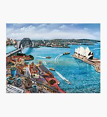Tea & Papers Photographic Print