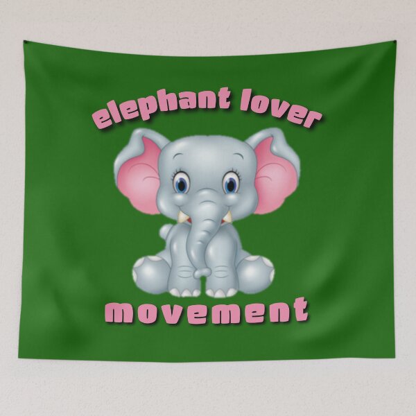 Item preview,  Elephant lover movement. designed and sold by Umiska.
