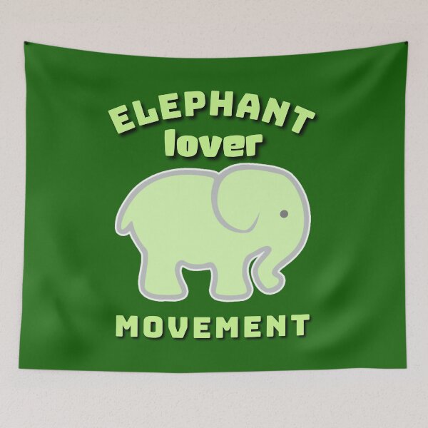 Item preview, Elephant lover movement. designed and sold by Umiska.