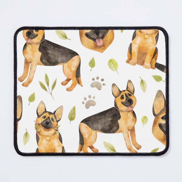 Item preview, German Sheppard Dog Doggie Puppy Pet Pattern designed and sold by Spaceshipsells.