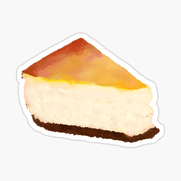 Item preview, Cheese Cake Digital Painting designed and sold by GL Digital Artwork .