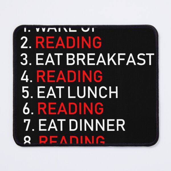 Item preview, My perfect day reading book lover reader gift funny bookworm designed and sold by rileyamiy.