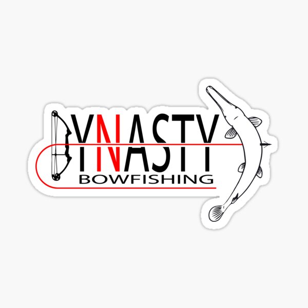 Fisherman Bow Fishing From Boat Decals & Window Stickers