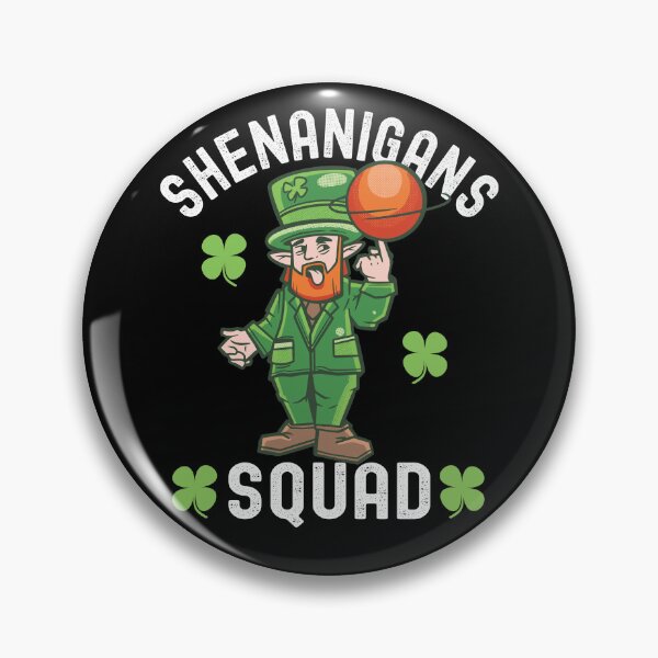 Item preview, Shenanigans Squad St Patricks Day Basketball Group designed and sold by Fabvity.
