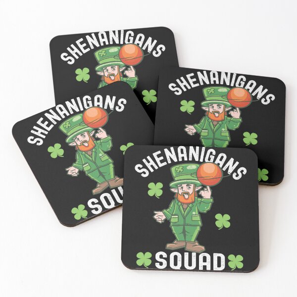 Item preview, Shenanigans Squad St Patricks Day Basketball Group designed and sold by Fabvity.