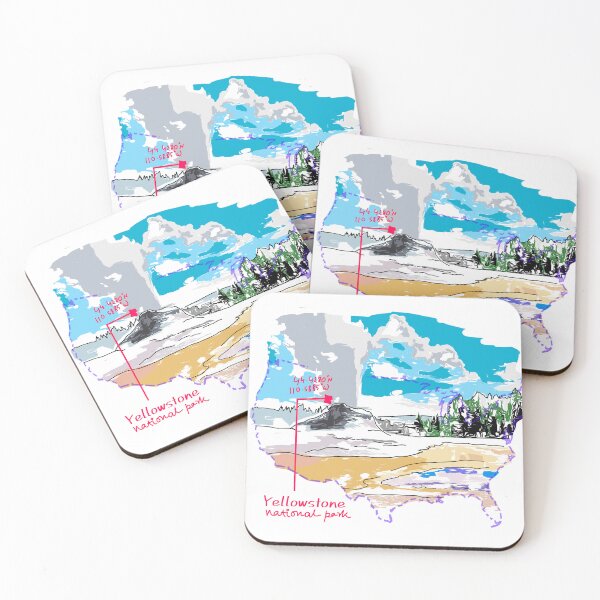 Item preview, Yellowstone National park designed and sold by SatyaYug.