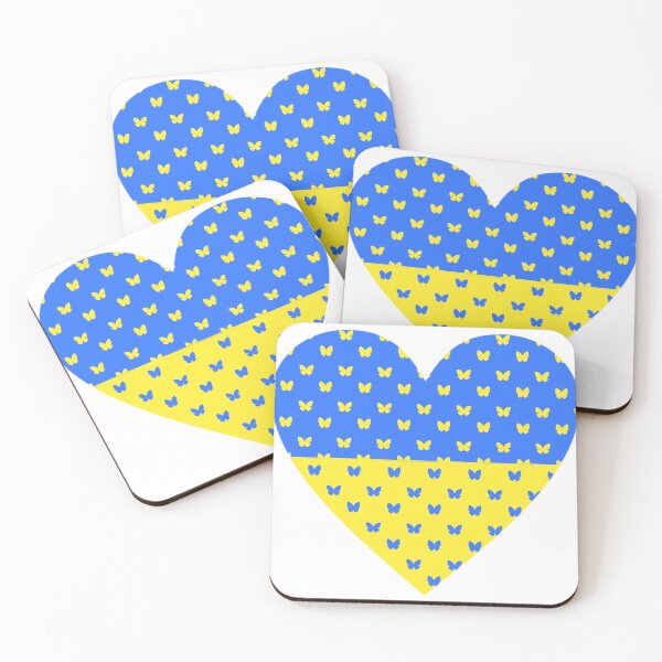Item preview, Butterflies and hearts for Ukraine  designed and sold by Izzy-MEIAGD.