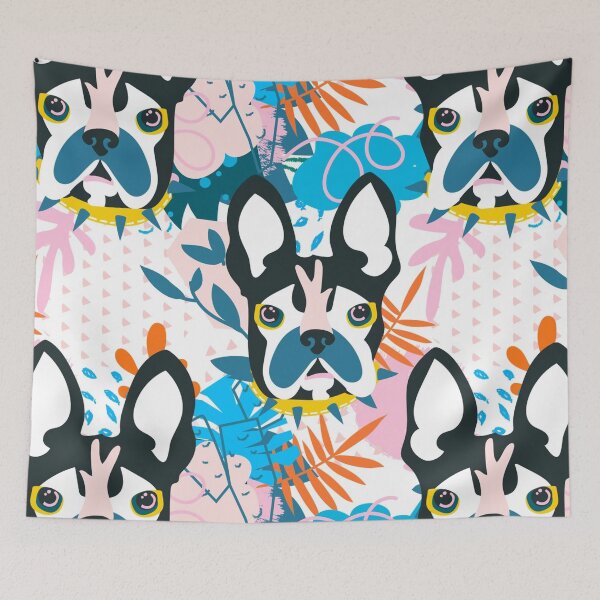 Item preview, French Bulldog Dog Puppy Pattern Cute Doggie Frenchie designed and sold by Spaceshipsells.