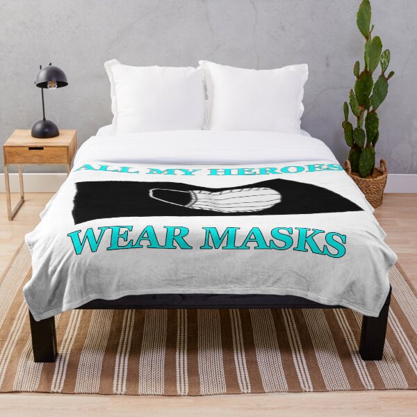 Aperçu de l'œuvre Tous mes héros portent des masques créée et vendue par CWINK.