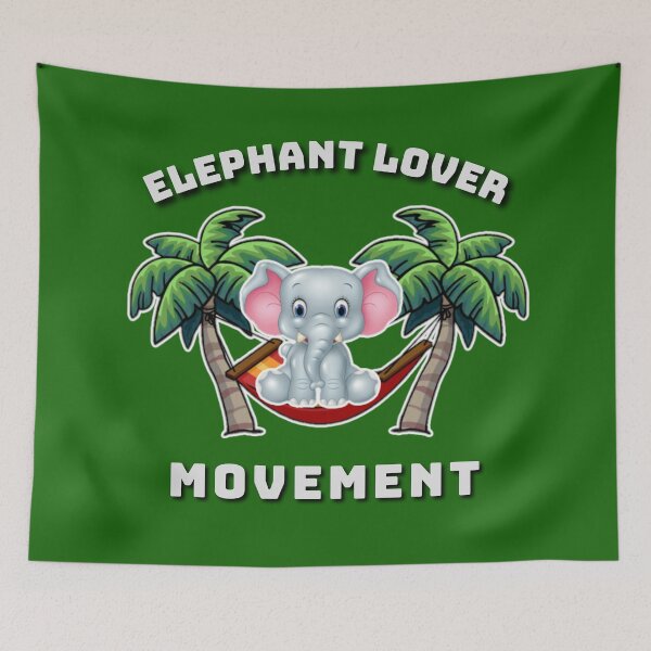 Item preview, Elephant lover movement. designed and sold by Umiska.