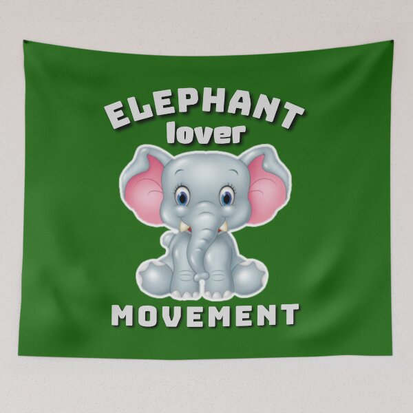 Item preview,  Elephant lover movement. designed and sold by Umiska.