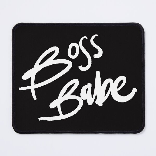 Item preview, Vintage Boss Babe White Bold Cool Typography  designed and sold by garniturex.