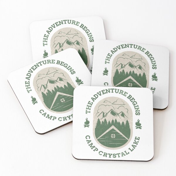 Item preview, For Men Women Adventure Begins Camp Crystal Lake Dark Version Awesome For Music Fan designed and sold by PrestonMarks.