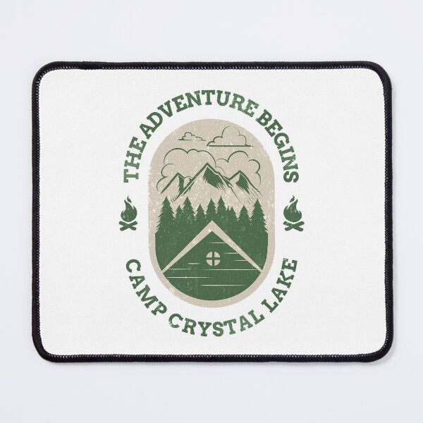 Item preview, For Men Women Adventure Begins Camp Crystal Lake Dark Version Awesome For Music Fan designed and sold by PrestonMarks.