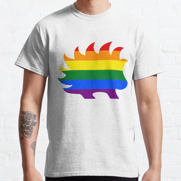 Libertarian Party Porcupine - Rainbow Classic T-Shirt
