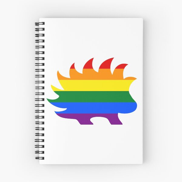 Aperçu de l'œuvre Parti libertaire Porcupine - arc-en-ciel créée et vendue par wtafro.