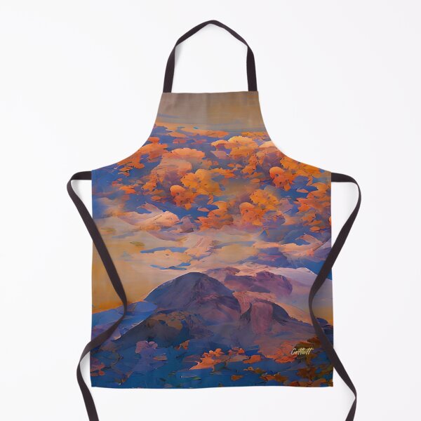 Item preview, Painting of Rocky Mountains designed and sold by CattlettArt.