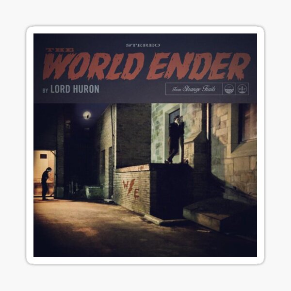 Vista previa del artículo con la obra «Lord Huron El destructor del mundo», diseñado y vendido por the prairie flower mercantile.