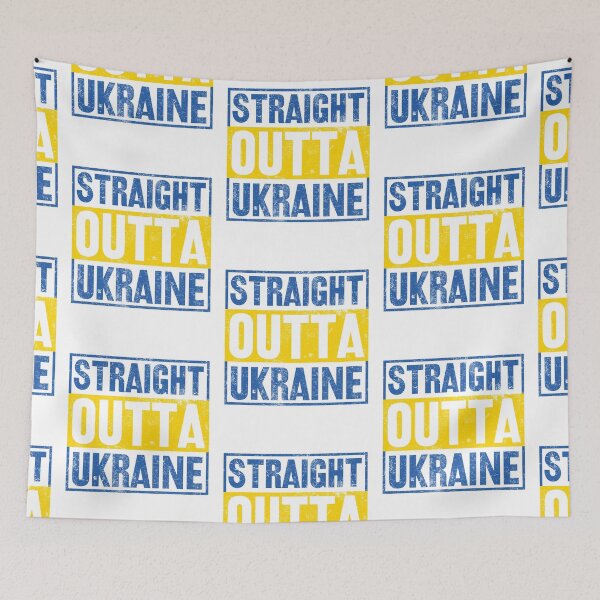 Item preview, STRAIGHT OUTTA UKRAINE designed and sold by smallcatvn.