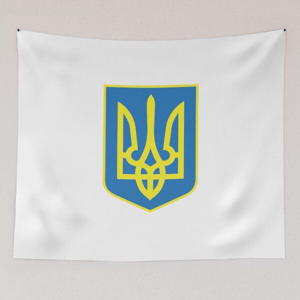 Item preview, Ukraine Crest Symbol Standing With Ukraine designed and sold by BOBSMITHHHHH.