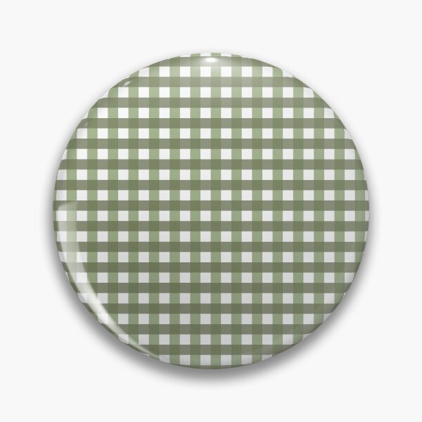 Artikelvorschau, Weises grünes Gingham-Muster entworfen und verkauft von KarinaI.