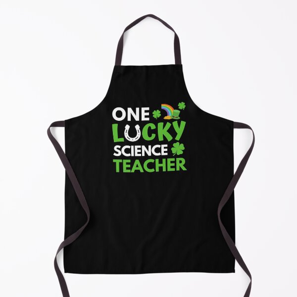 Item preview, One Lucky Science Teacher - St. Patrick's Day Science Teacher, Happy Saint Patrick's Day, Educator, Professor, St. Patrick's Day Biology Teacher designed and sold by jadedscientist.