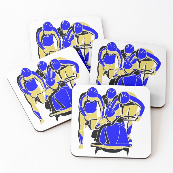 Item preview, Athletes in winter competition Bobsleigh designed and sold by Gilbygilles.