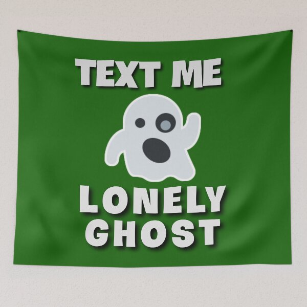 Item preview, Text me lonely ghost. designed and sold by Umiska.