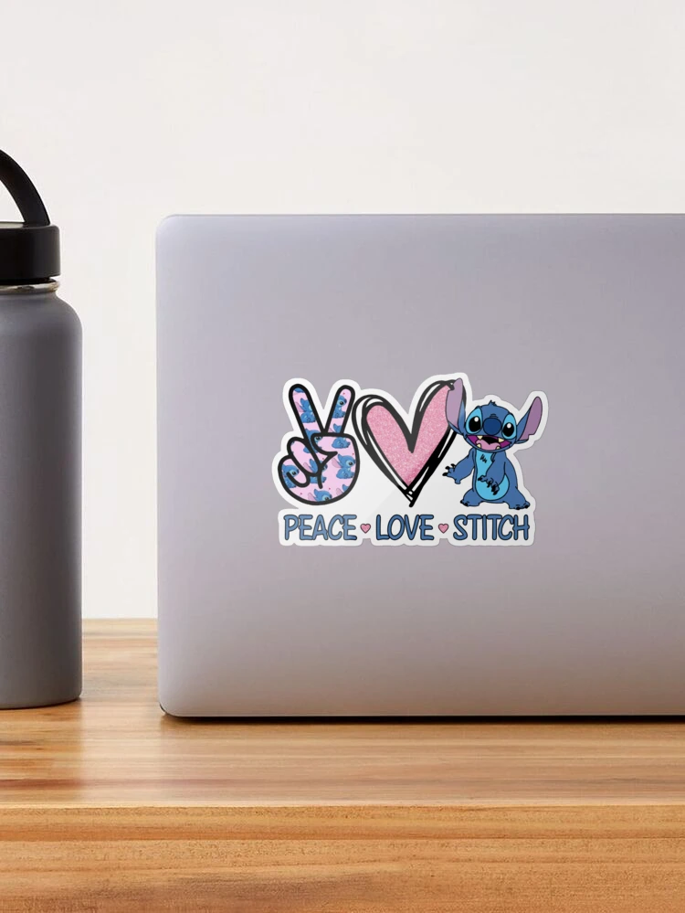 One World On E Love One Palestine - Small Bumper Sticker / Decal Or