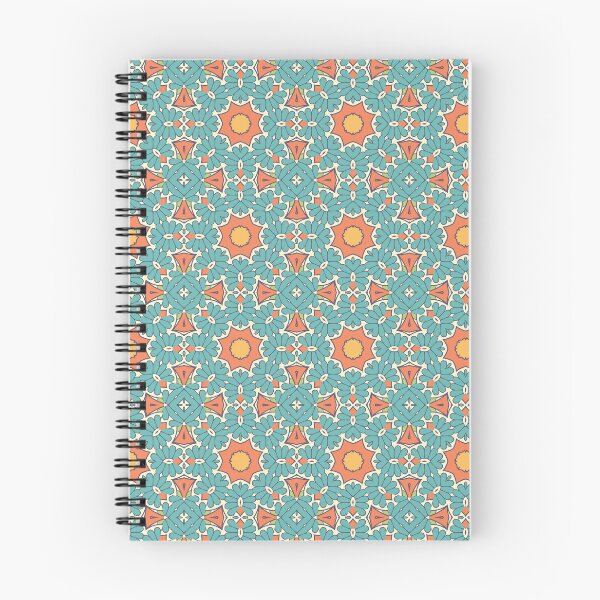 Item preview, Retro repeating geometric pattern designed and sold by TheCosmoWest.
