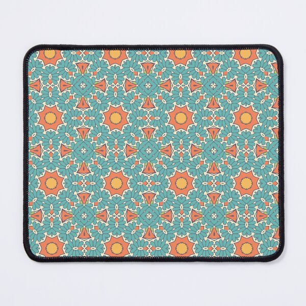 Item preview, Retro repeating geometric pattern designed and sold by TheCosmoWest.