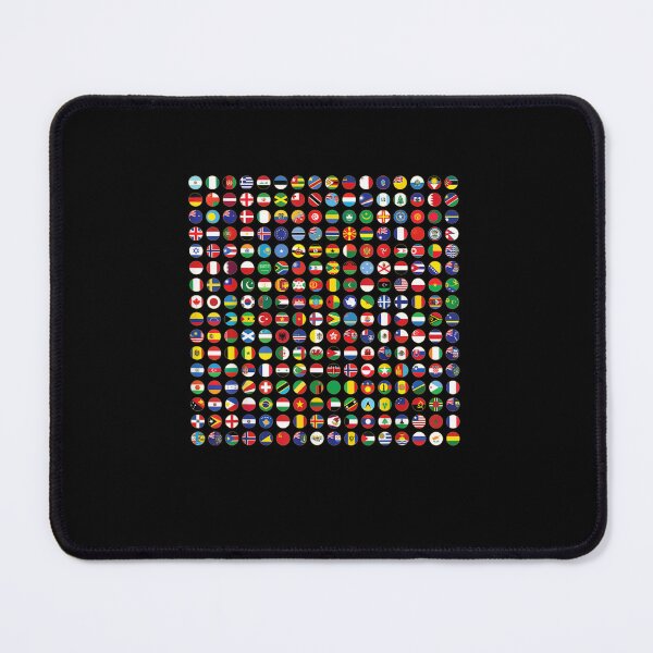 Item preview, World Flags Cool Travel 256 Flag International Learning designed and sold by Rosartistshop.