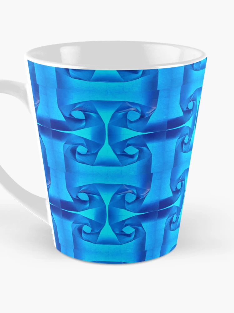 Thumbnail 3 of 4, Coffee Mug, Origami pattern “Roses tessellation” designed and sold by Meo Design.