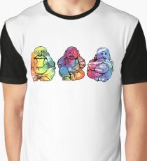 Buddhas: See no, Hear no, Speak no evil 2 Graphic T-Shirt