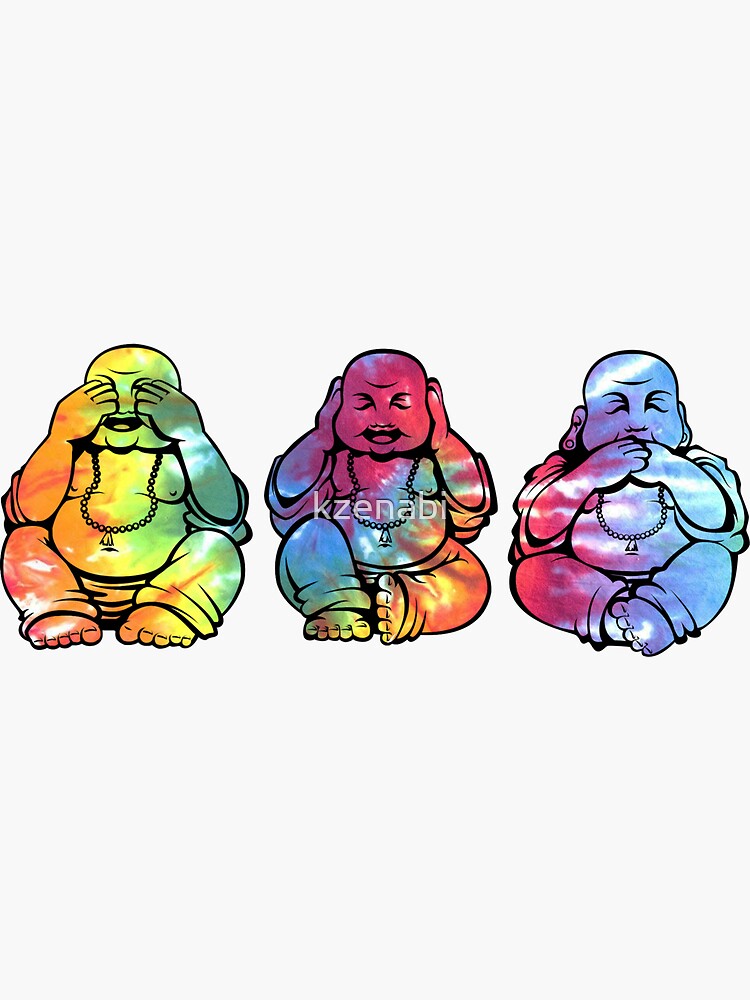 Buddhas: See no, Hear no, Speak no evil 2 by kzenabi
