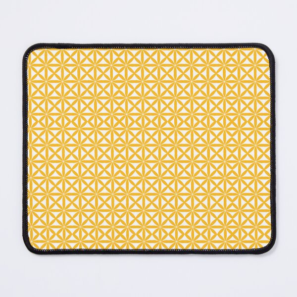 Item preview, 60s yellow and white seamless pattern designed and sold by TheCosmoWest.