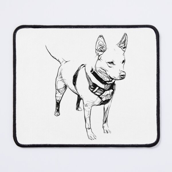 Item preview, Dog Sketch - Plain designed and sold by RealismVeilsAll.