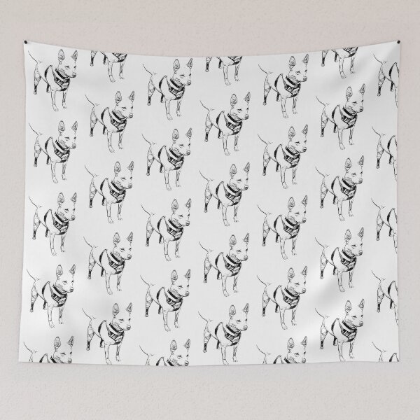Item preview, Dog Sketch - Plain designed and sold by RealismVeilsAll.