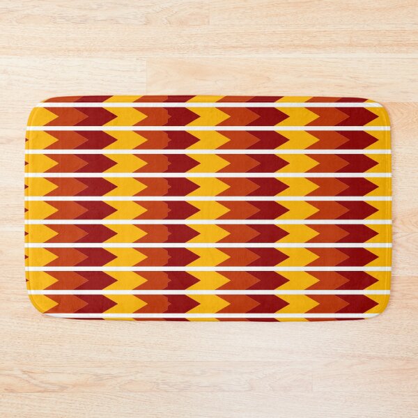 Item preview, Deco Mid Mod Arrow Arrows Pattern Print Redwood Forest Brown Red Orange Yellow Gold Bohemian Native Ethnic Trees  designed and sold by Shayna Westfall.