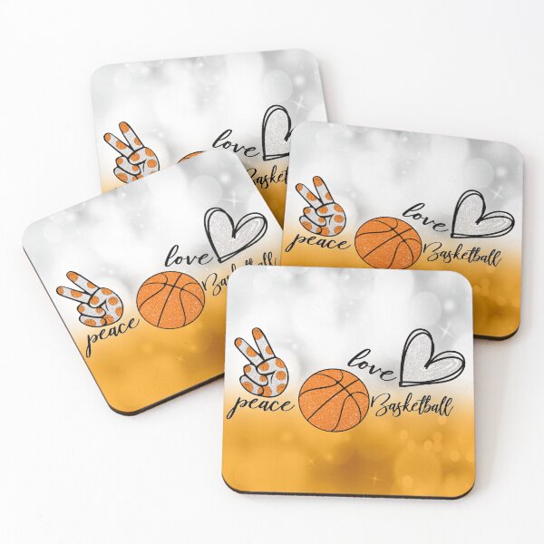Item preview, PEACE LOVE BASKETBALL designed and sold by chanchan79.