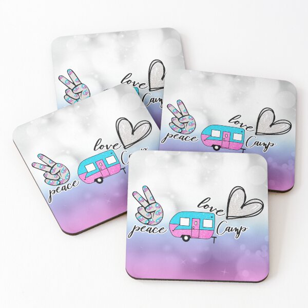 Item preview, PEACE LOVE CAMPING designed and sold by chanchan79.