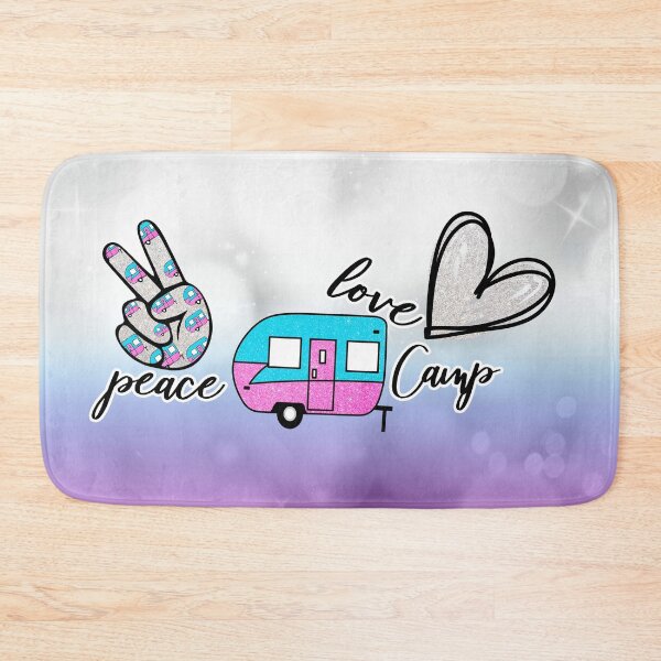 Item preview, PEACE LOVE CAMPING designed and sold by chanchan79.
