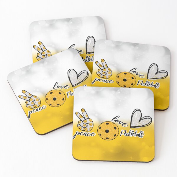 Item preview, PEACE LOVE PICKLEBALL designed and sold by chanchan79.