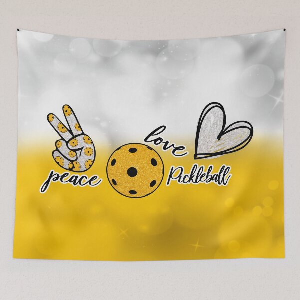 Item preview, PEACE LOVE PICKLEBALL designed and sold by chanchan79.