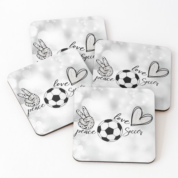 Item preview, PEACE LOVE SOCCER designed and sold by chanchan79.
