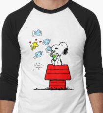 Snoopy and Woodstock Men's Baseball ¾ T-Shirt