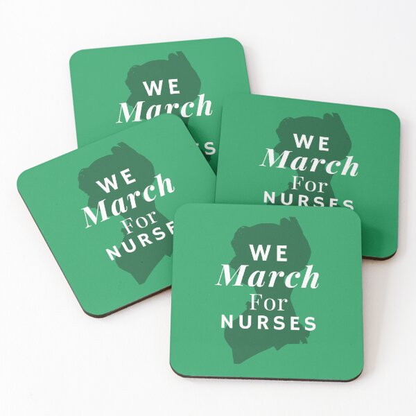 Item preview, We March For Nurses - International Nurses Day | Nurse Lovers designed and sold by Delandor.