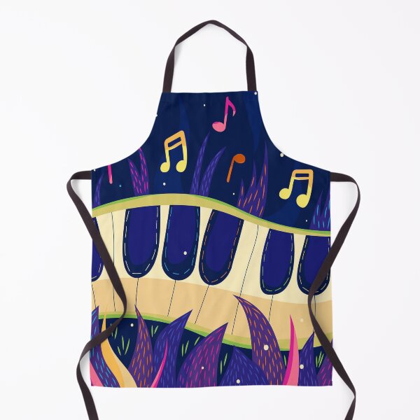 Item preview, Piano in colorful bushes designed and sold by chanchan79.