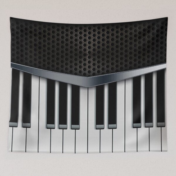 Item preview, PIANO METAL WALLPAPER designed and sold by chanchan79.