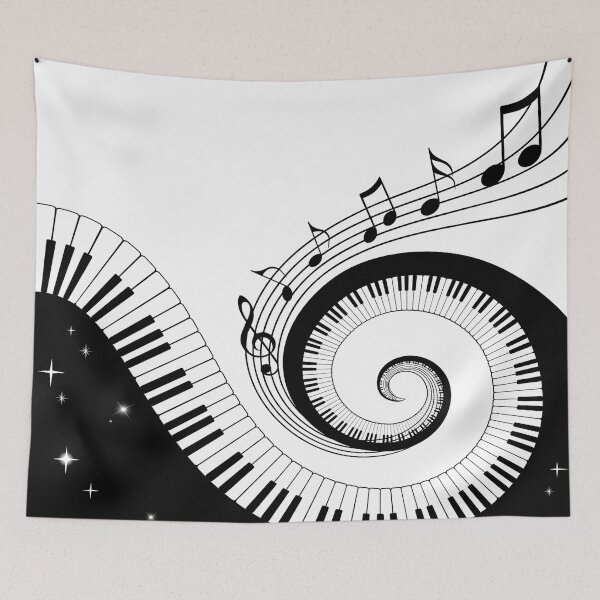 Item preview, Piano keys spiral designed and sold by chanchan79.